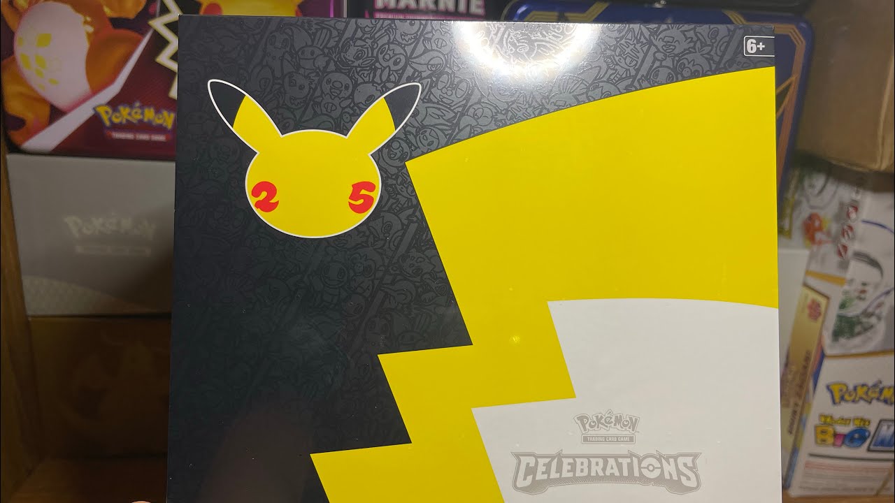 Pokémon Center Celebrations Elite Trainer Box Opening!