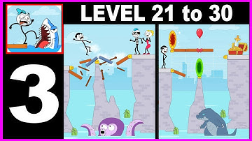 Bridge Stickman - Love Rescue LEVEL 21 22 23 24 25 26 27 28 29 30 - Gameplay Walkthrough Part 3