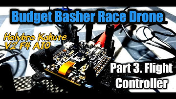 Holybro Kakute F4 V2 AIO Flight Controller Installed