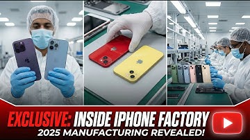 “iPhone Factory Manufacturing Process 2025 🔥 | Ultra-Realistic Apple Production Line.