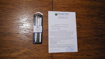 Распаковка Память Kingston DDR3-1600 4096MB PC3-12800 (KVR16N11S8/4) из Rozetka.com.ua