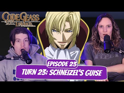 SCHNEIZEL MAKES HIS MOVE! | Code Geass Newlyweds Reaction | Ep 2x23 “Turn 23: Schneizel's Guise”