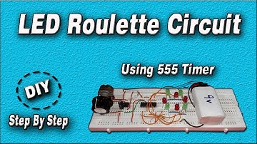 LED Roulette Circuit | Roulette Game |  Electronics Projects