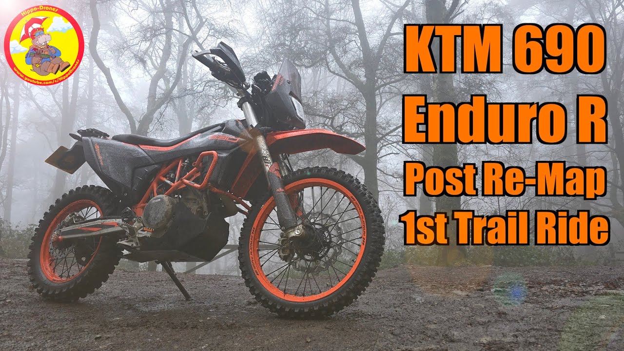 Перепрошивка завершена - первая поездка по бездорожью | KTM 690 Enduro R
