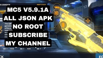 LATEST UPDATE MC5 V5.9.1A 60 FPS JSON APK NO ROOT #mc5Json