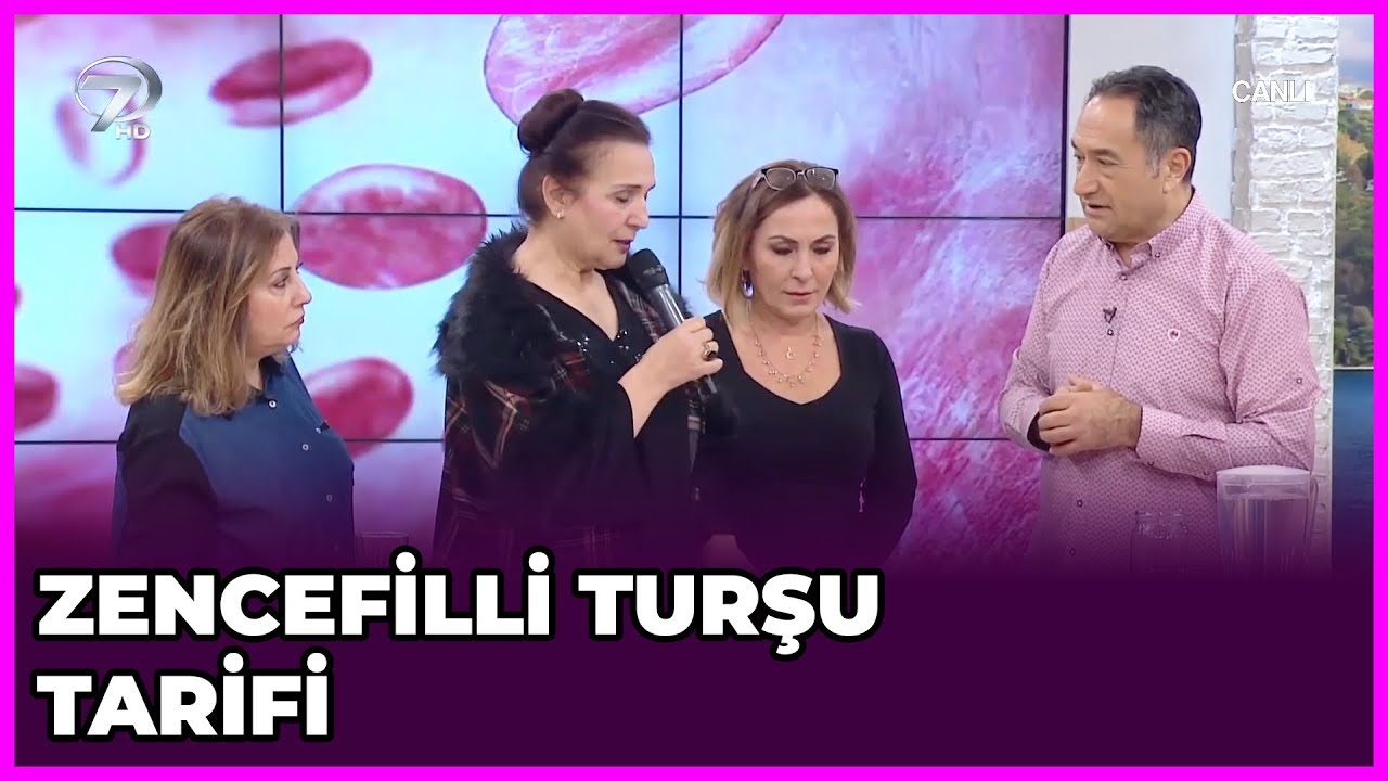 Zencefilli Turşu Tarifi  | Dr.  Feridun Kunak Show | 14 Ocak  2019