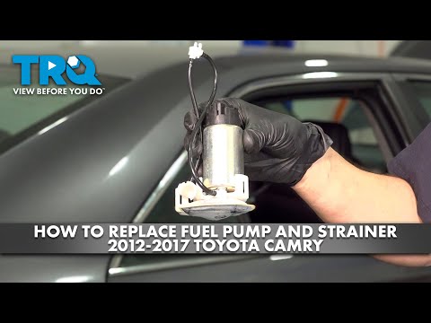 How to Replace Fuel Pump & Strainer 2012-2017 Toyota Camry
