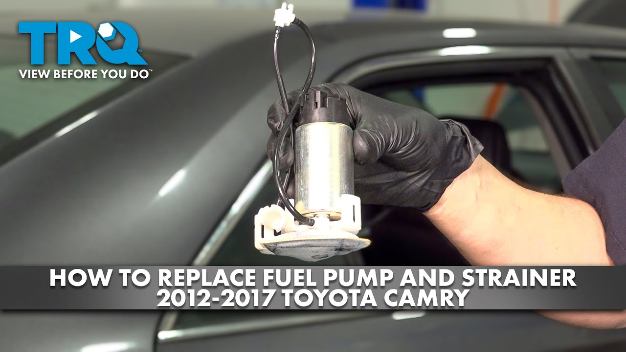 How to Replace Fuel Pump & Strainer 2012-2017 Toyota Camry