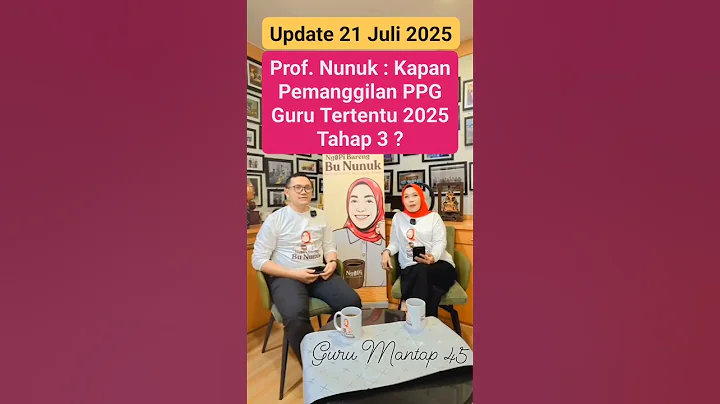 Prof. Nunuk: When will the 2025 PPG Teacher Selection Phase 3 be called? #shorts
