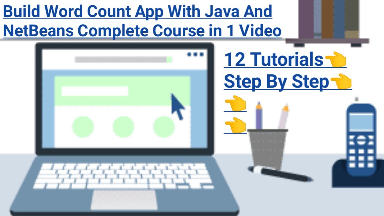 Build a Word Count App with Java and NetBeans | Complete Course in 1 ...