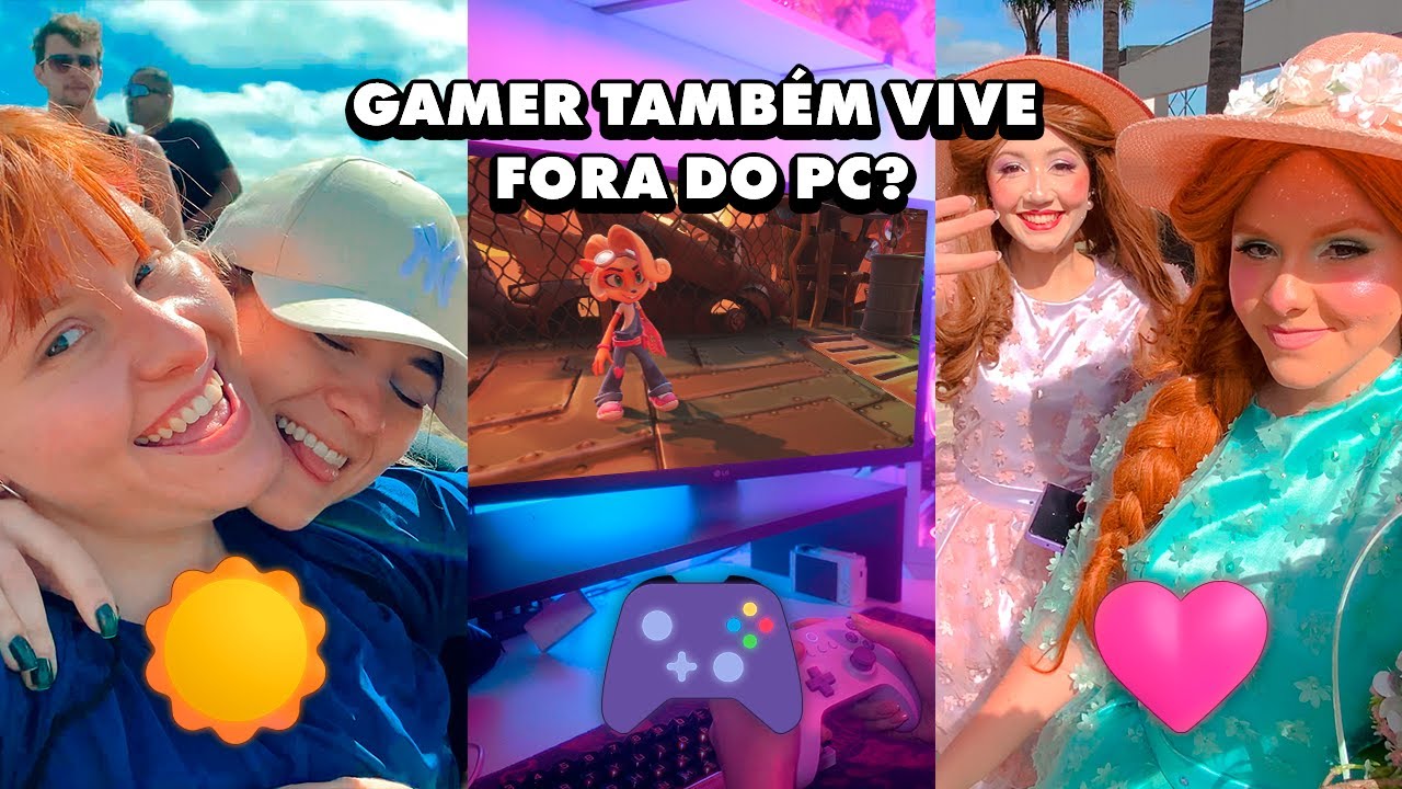 Vida de Gamer (FORA DO PC?) 🎮 Trilha, Freela e Crash Bandicoot