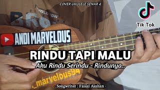 RINDU TAPI MALU - CUT RANI || ( Lirik Dan Chord ) Cover Ukulele Senar 4 By Andi Marvelous