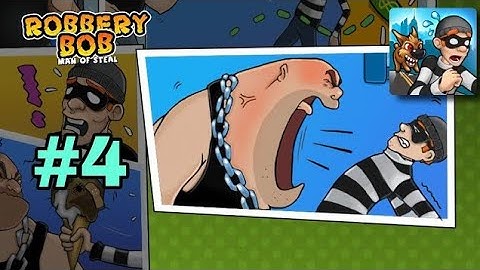 Robbery Bob -- Gameplay Walkthrough, Part 2 - Chapter 2: Downtown (iOS, Android)/DEVITH OFFICIAL