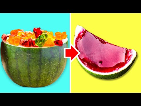 23-life-hacks-for-true-food-lovers!-||-watermelon-hacks-and-cooking-ideas