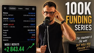 THE STANDARD IS THE WAY | $100K FUNDING SERIES — WEEK 1 #forex #propfirm  #daytrading