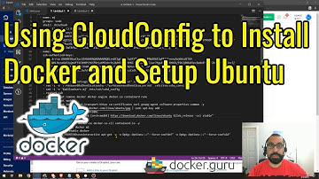 Install Docker on Ubuntu on Digital Ocean Using CloudConfig
