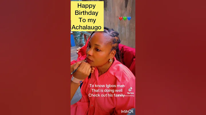 Celebrating my Achalaugo