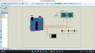Simulasi Parkir menggunakan Sensor Ultrasonik berbasis Arduino pada Proteus 8