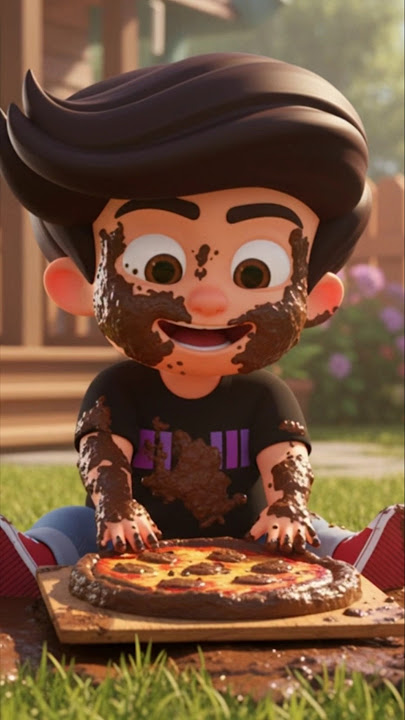 When I was a kid I used to make clay pizzas! 😅 #animation