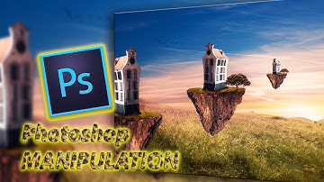 Photo Manipulation Tutorial: Floating House - Photoshop CC Tutorial