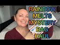 RAINBOW MELTS MYSTERY BAG WAX HAUL #wax #homefragrance #rainbowmelts