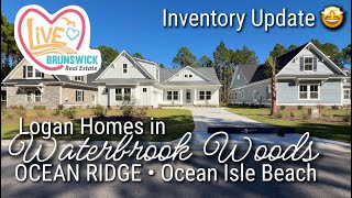 3 Logan Homes You NEED to See in Ocean Ridge | Waterbrook Woods Ocean Isle Beach NC