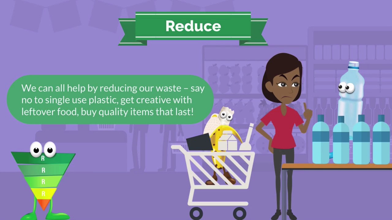 The four Rs of waste - Reduce - YouTube