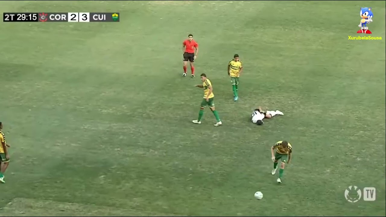 Guilherme Amorim(2008) x Cuiabá - Campeonato Brasileiro sub-17.