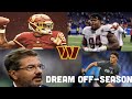 DREAM OFFSEASON MOVES FOR THE WASHINGTON COMMANDERS 2023! RESIGN DARON PAYNE SIGN LAMAR JACKSON MORE