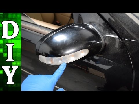 How to Replace the Side View Mirror on a Mercedes Benz W203 C240 C230 E320