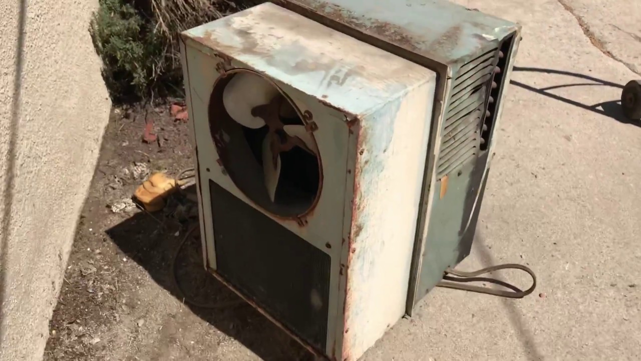 Vintage 1955 Westinghouse Casement Air Conditioner Removal Part 3 YouTube