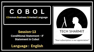 If Condition in COBOL | Cobol Training | Cobol programming |  Cobol programming |