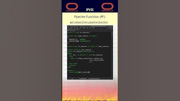 Get values from pipeline function