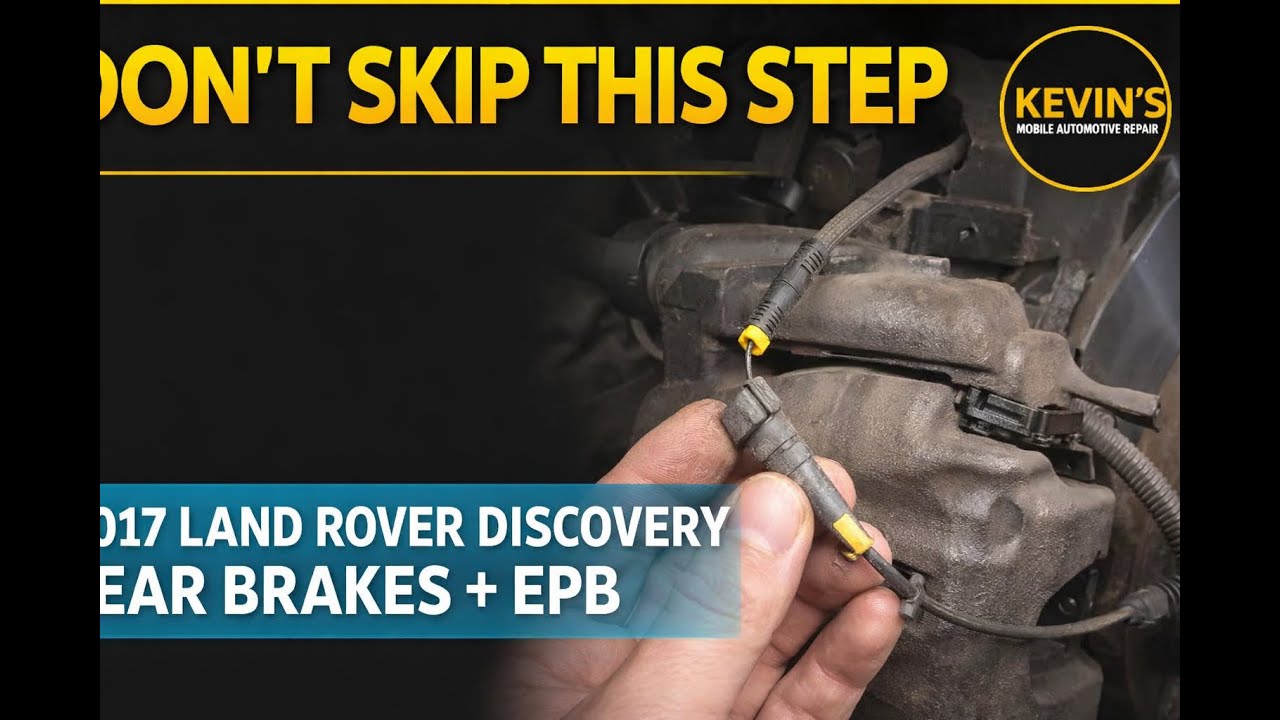 🔧 Задние тормоза Land Rover Discovery – электронный стояночный тормоз, доведенный до совершенства