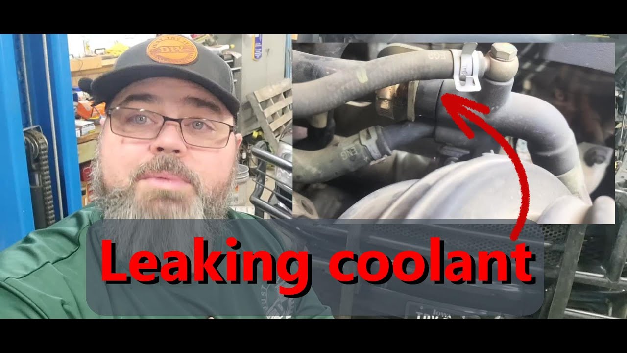 2013 ram coolant leak cheap fix YouTube