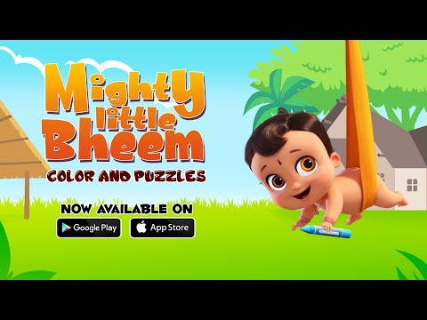 Mighty Little Bheem Color and Puzzles Game | Available on Play Store & Apps Store