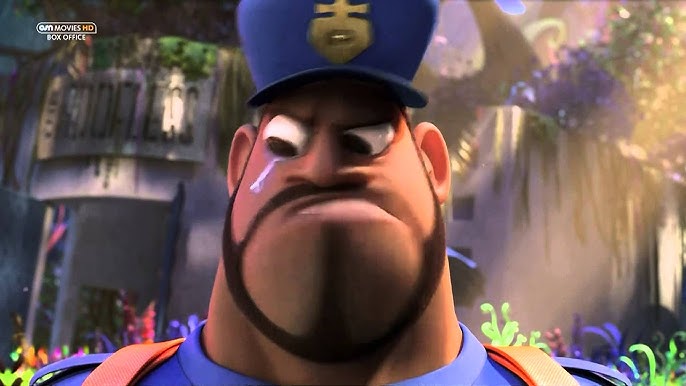 Cop From Cloudy With A Chance Of Meatballs Running Cloudy With A Chance Of Meatballs Cop