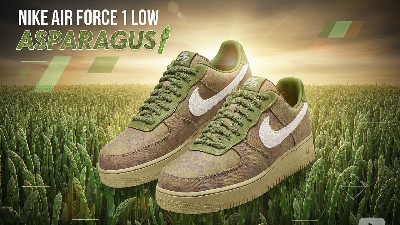 Nike Air Force 1 Low Asparagus: ПЕРВЫЙ ВЗГЛЯД | Чем отличается этот камуфляжный принт