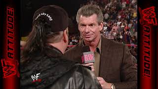 Vince McMahon fires Paul Heyman | WWF RAW (2001)