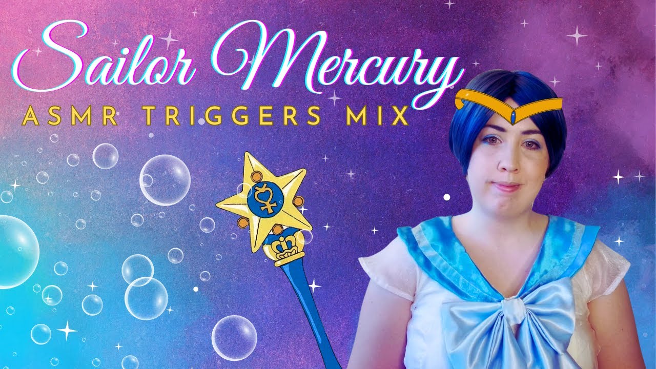 Sailor Moon ASMR - Relaxing Trigger Assortment with Sailor Mercury
