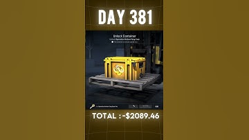 A Case A Day Until I Get Gloves! (Day 381) #shorts #cs2 #csgo #knife #gloves #gaming #goldgoldgold