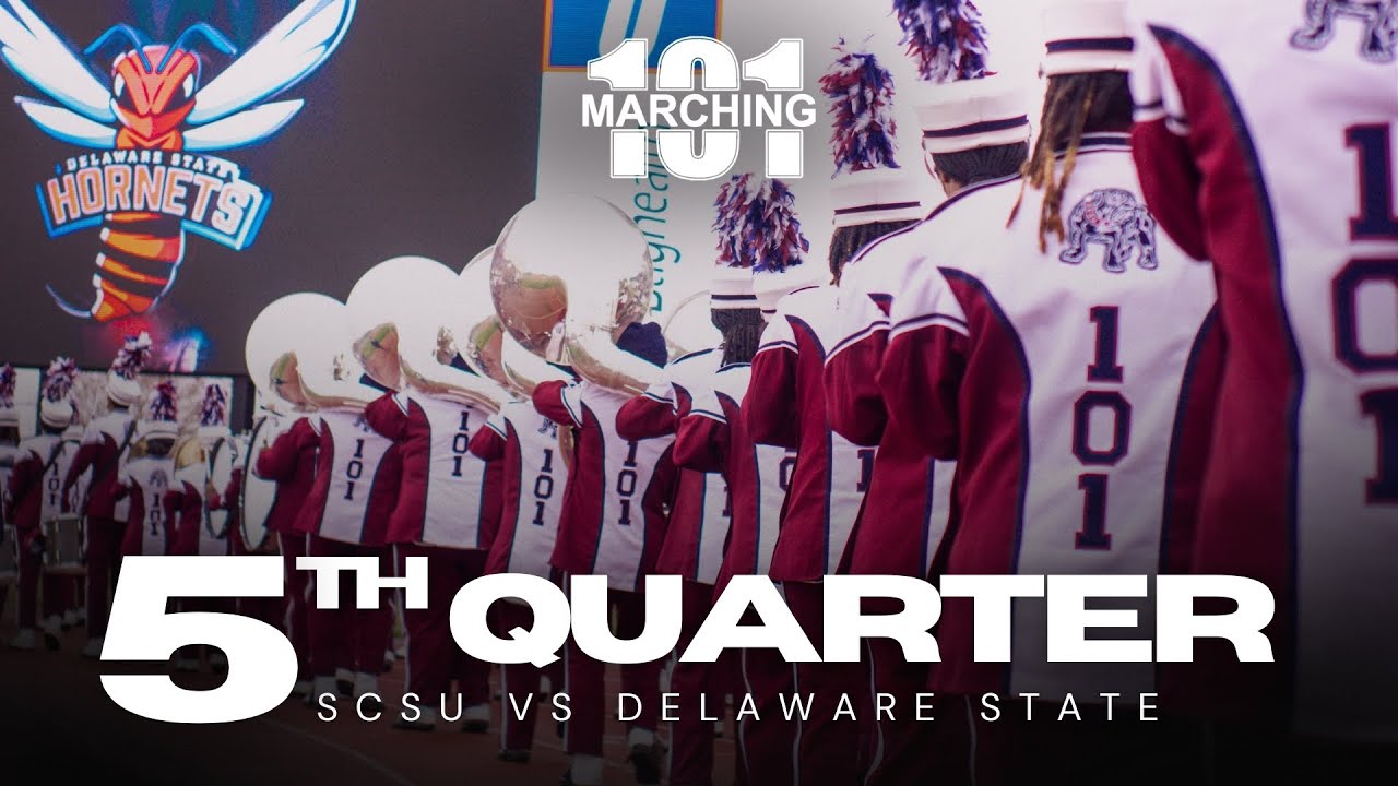 5th Quarter Vs Delaware State SCSU Marching 101 2025