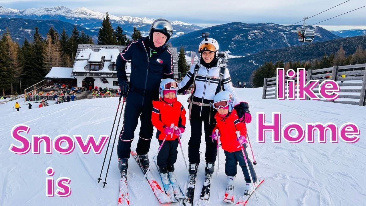 Skiing in Katschberg - St. Margareten im Lungau, Salzburg with kids | Filipina in Austria