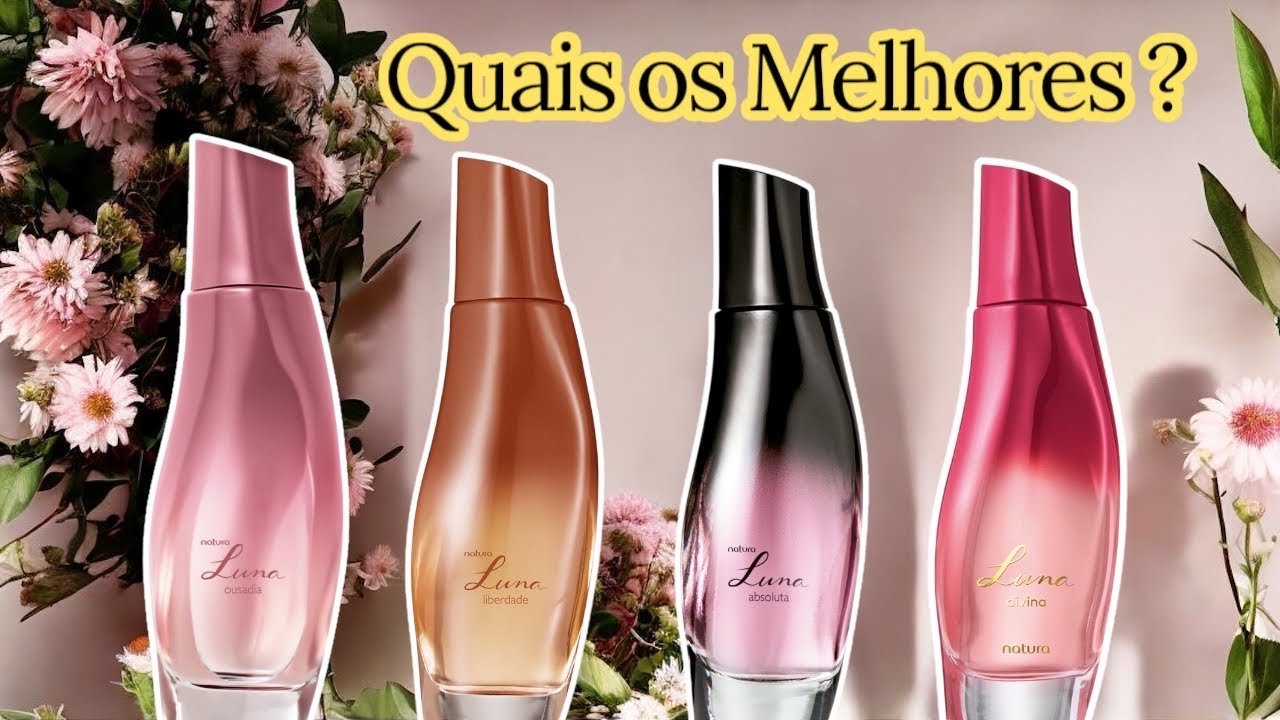 14 MELHORES PERFUMES LINHA: LUNA ( NATURA ) 