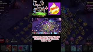 TH18 FIREBALL + METEOR GOLEM Attack Strategy || Clash Of Clans #cocupdate #clashofclans #coc