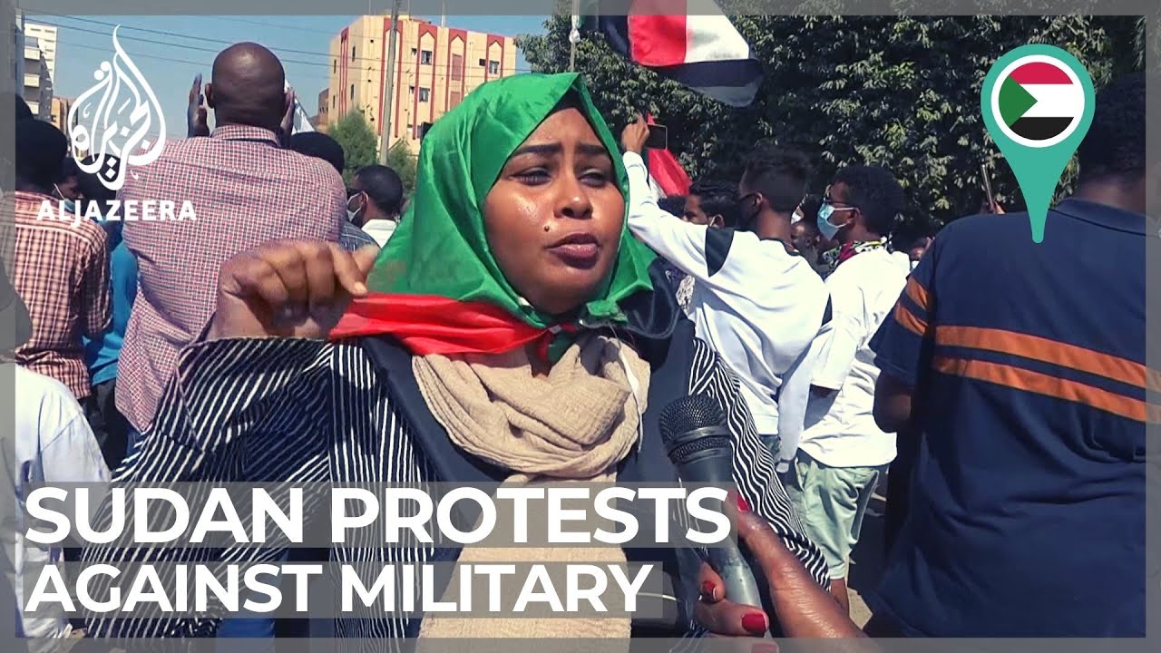 احتجاجات في السودان: حشود مناهضة للانقلاب تخرج ضد الجيش