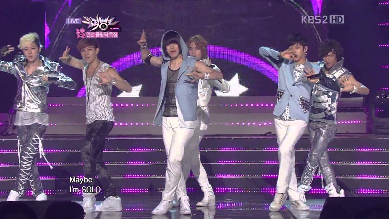 120727 C-CLOWN 'SOLO' at Music Bank