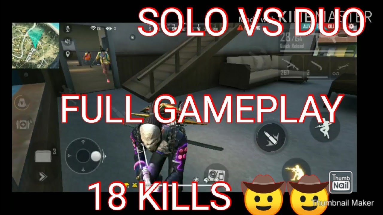 SOLO VS DUO || FULL RANKED MATCH GAME PLAY || RNK GAMING - YouTube