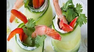 Голландская кухня. Рулетики из огурца и креветок. За 15 минут. Голландская кухня. Рулетики из огурца и креветок. За 15 минут.