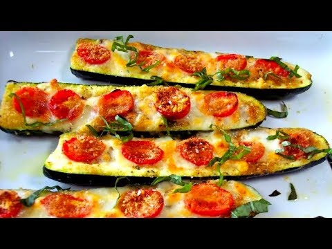 Zucchini Pizza Boats